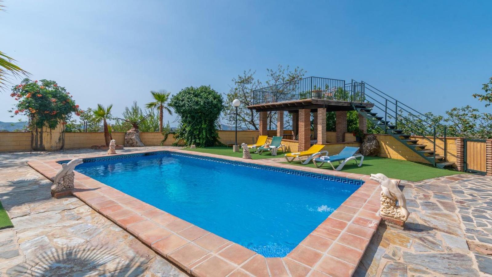 Villa Paraiso Andaluz Sedella By Ruralidays Kültér fotó
