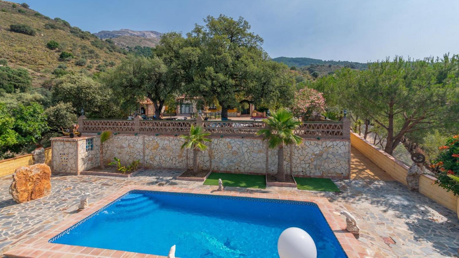 Villa Paraiso Andaluz Sedella By Ruralidays Kültér fotó