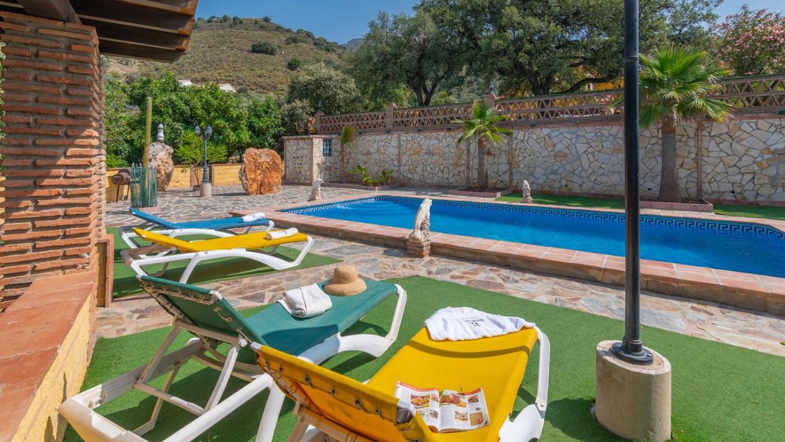 Villa Paraiso Andaluz Sedella By Ruralidays Kültér fotó